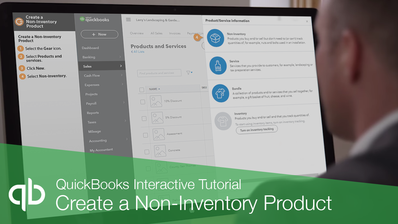 Create a Non-Inventory Product