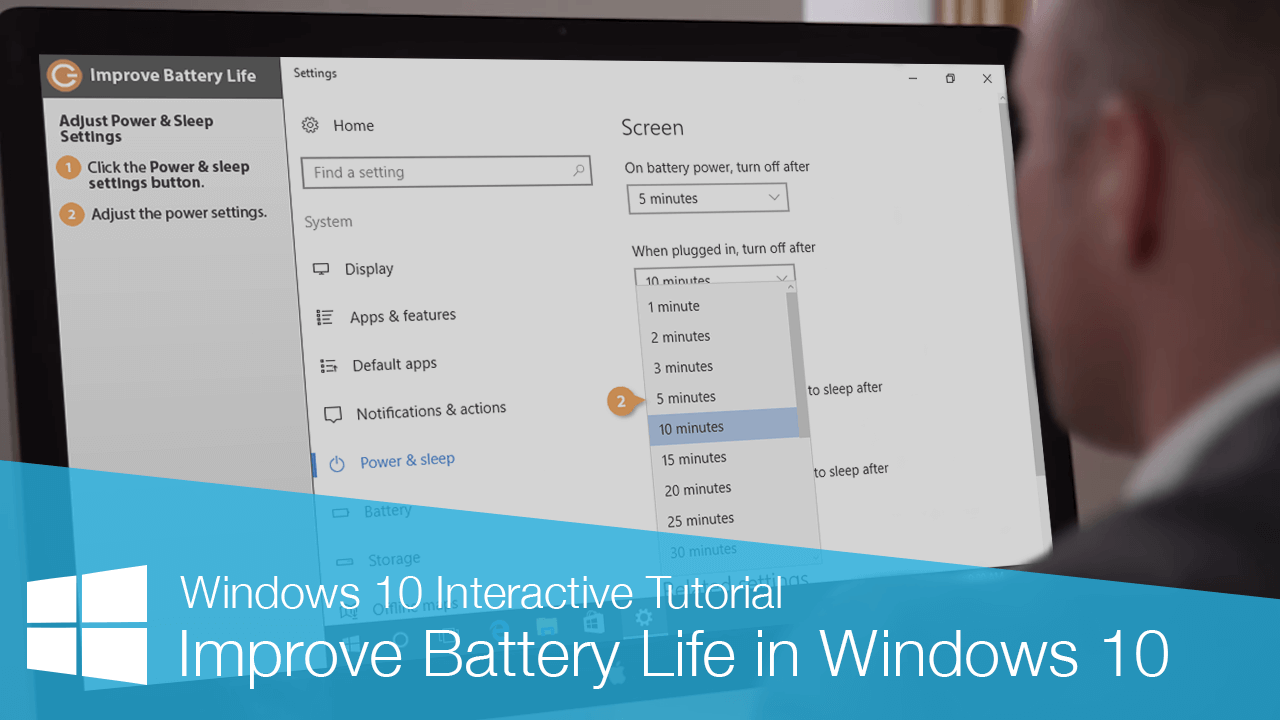 Improve Battery Life in Windows 10