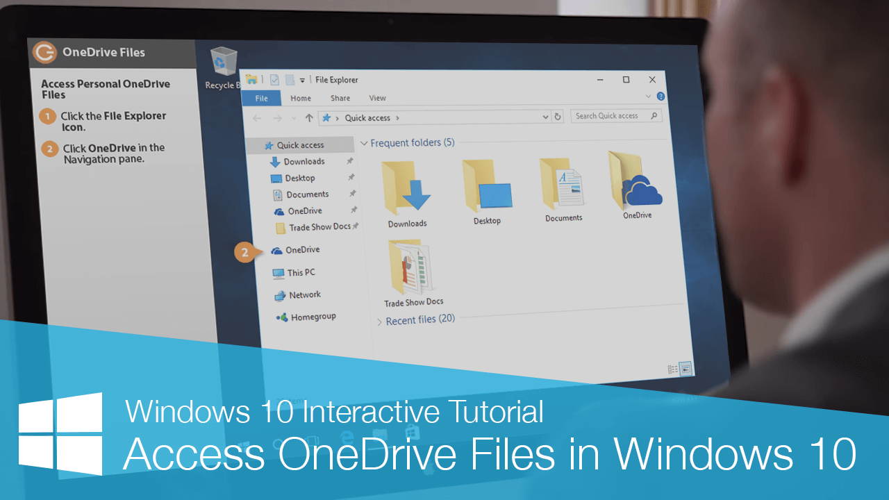 Access OneDrive Files in Windows 10