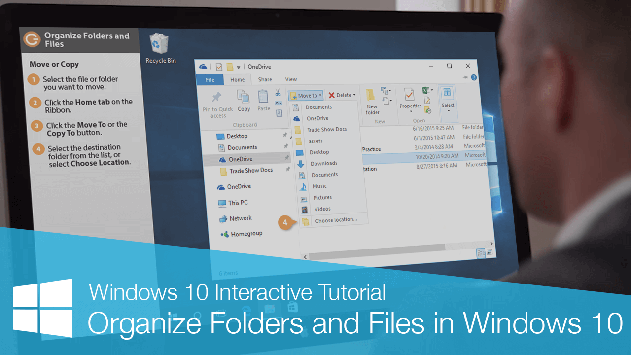 Organize Folders and Files in Windows 10