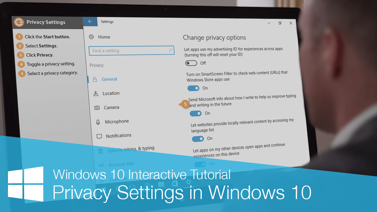 Privacy Settings in Windows 10