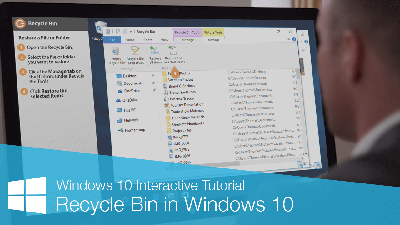 Recycle Bin in Windows 10