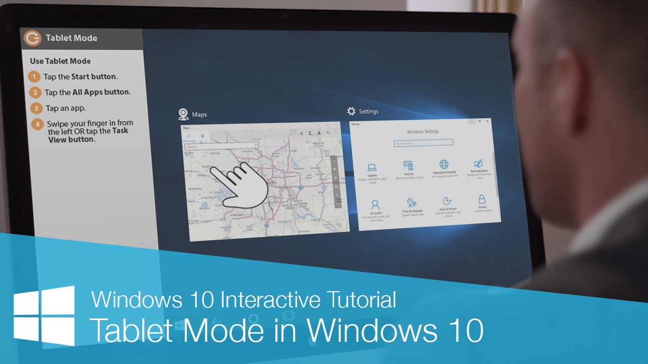 Tryb tabletu w systemie Windows 10