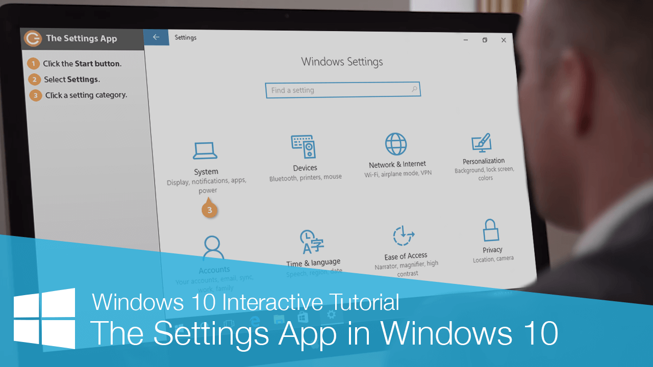 setting up personalized settings for windows desktop update