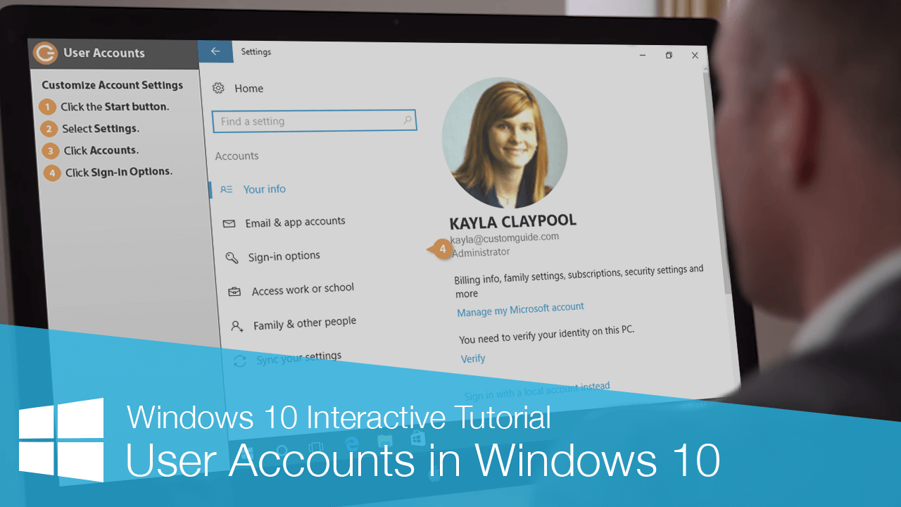 User Accounts in Windows 10