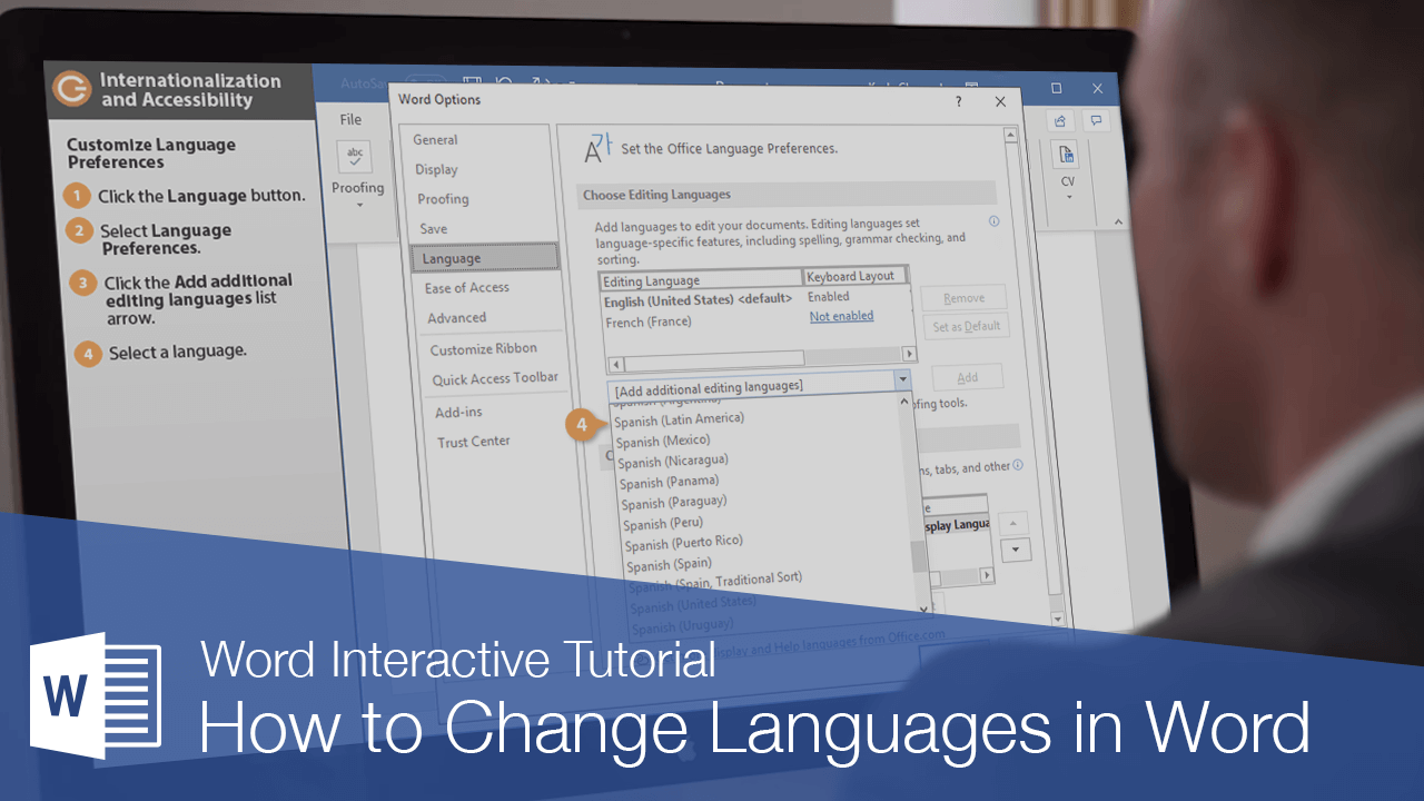 How to Change Languages in Word