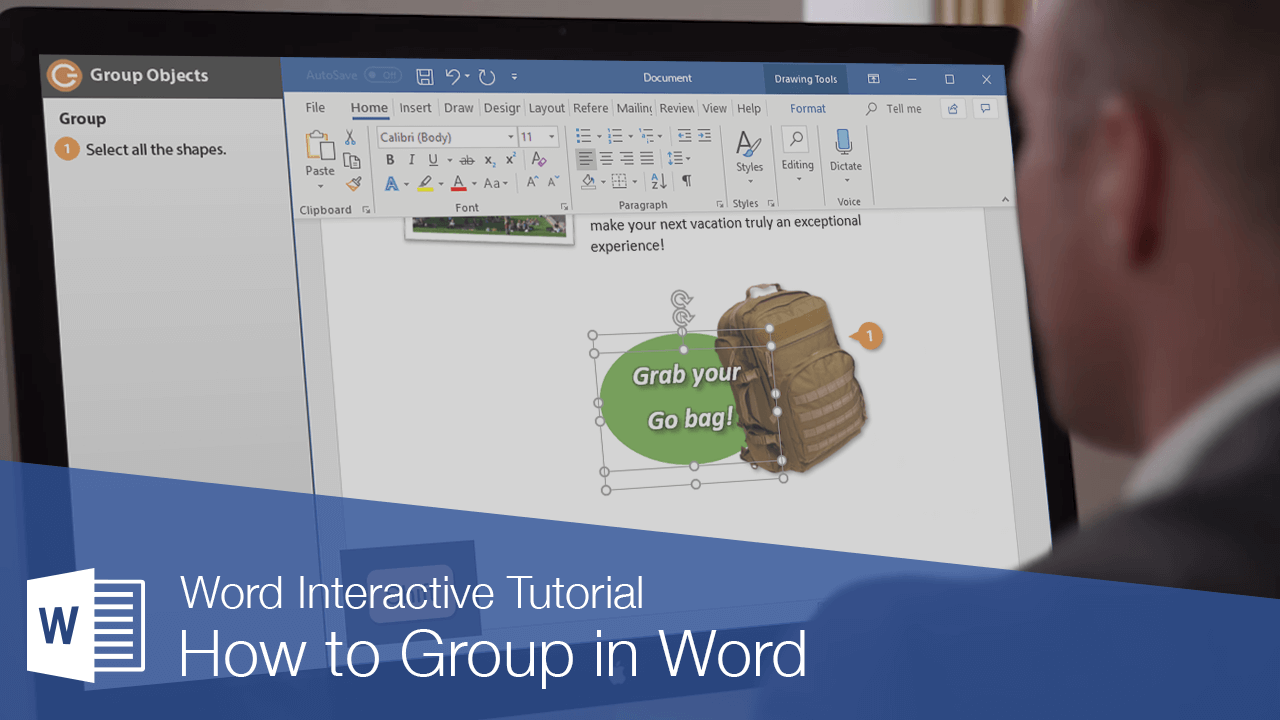 How to Group in Word