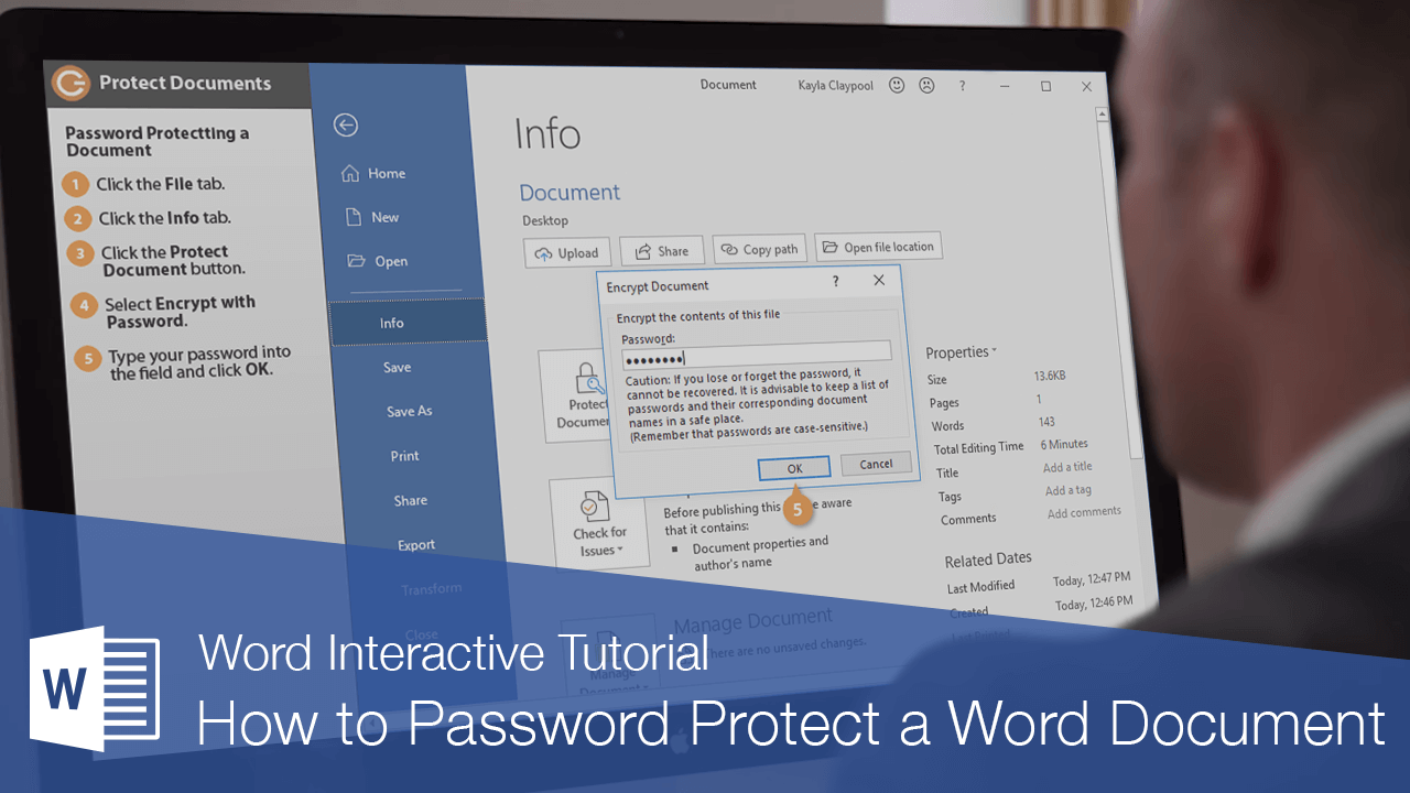 How to Password Protect a Word Document