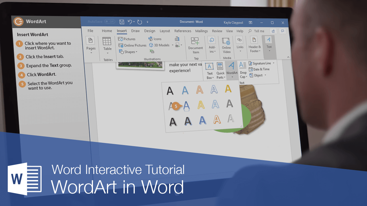 how to add an outline text effect in word how to add an outline text effect in word