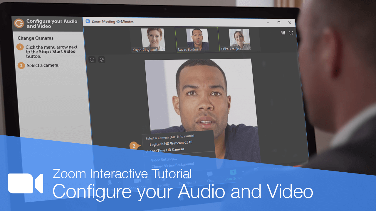 Configure your Audio and Video