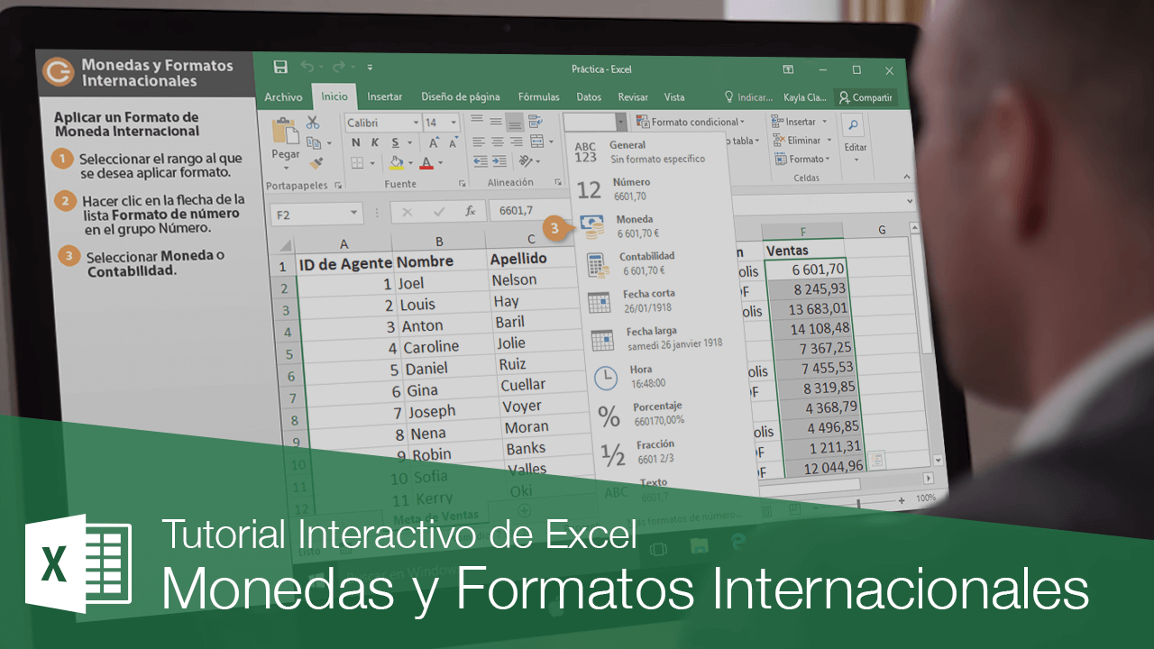 Monedas y Formatos Internacionales