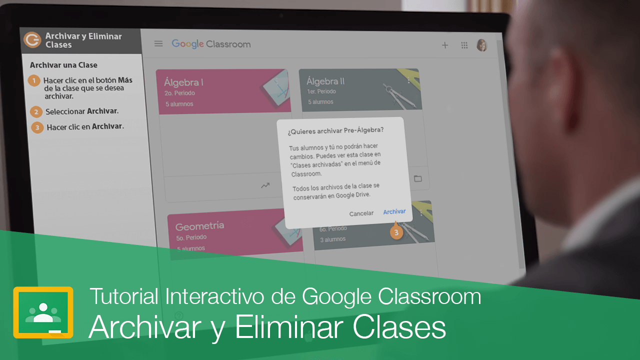 Archivar y Eliminar Clases