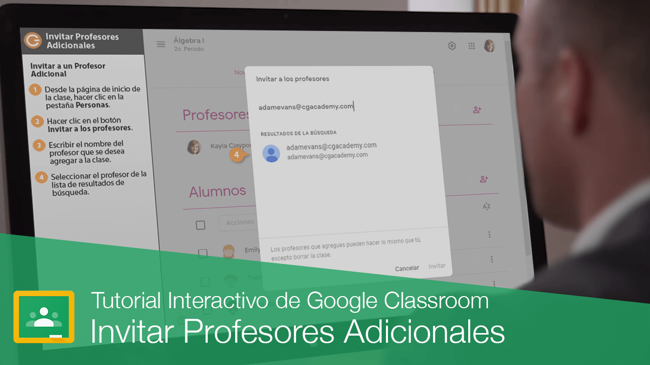 Invitar Profesores Adicionales