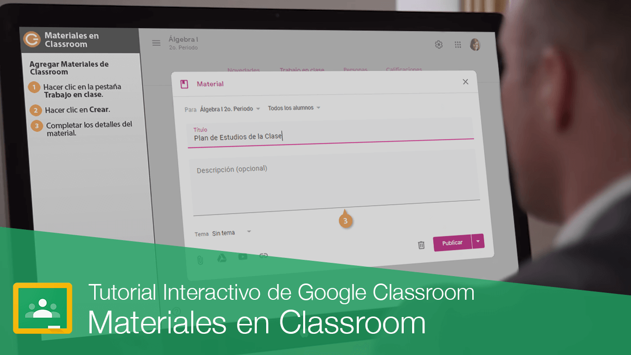 Materiales en Classroom