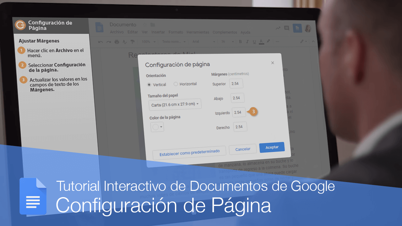 Configuración de Página