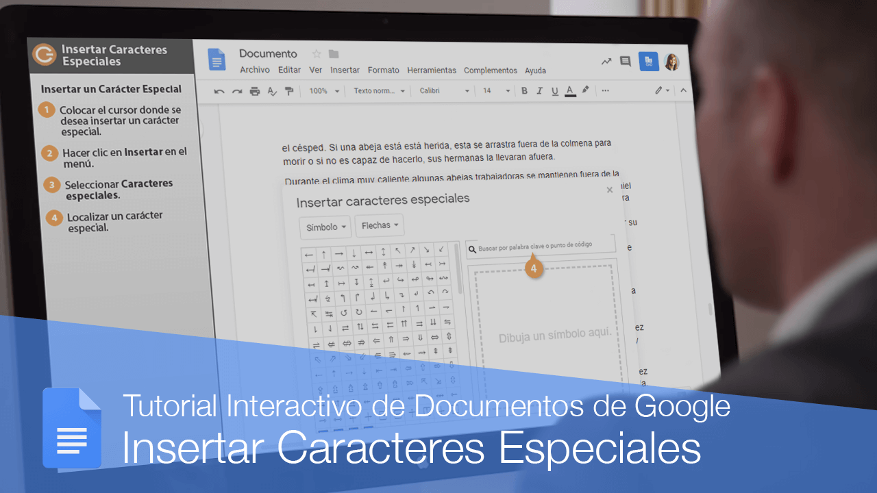 Insertar Caracteres Especiales