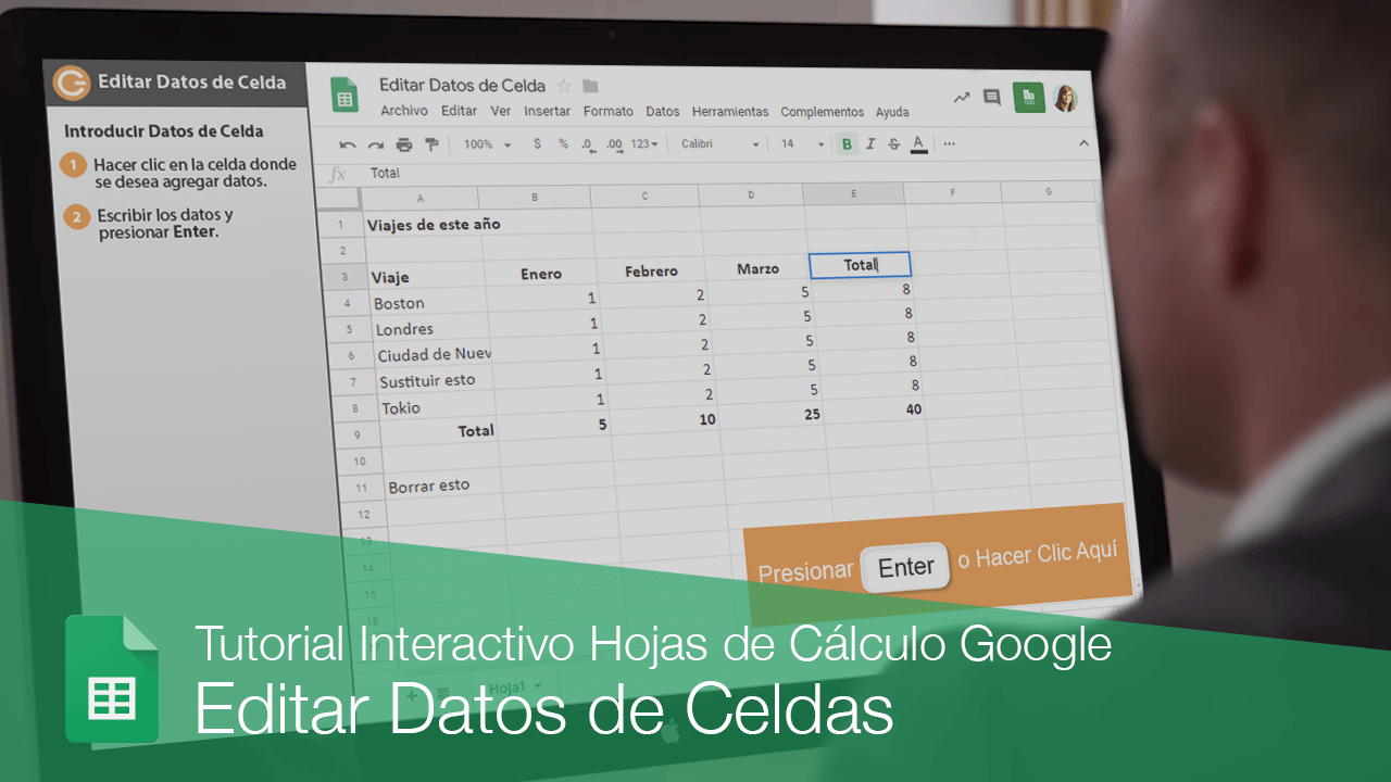 Editar Datos de Celda