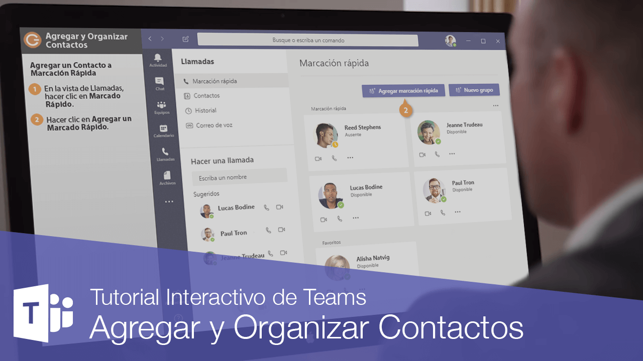 Agregar y Organizar Contactos