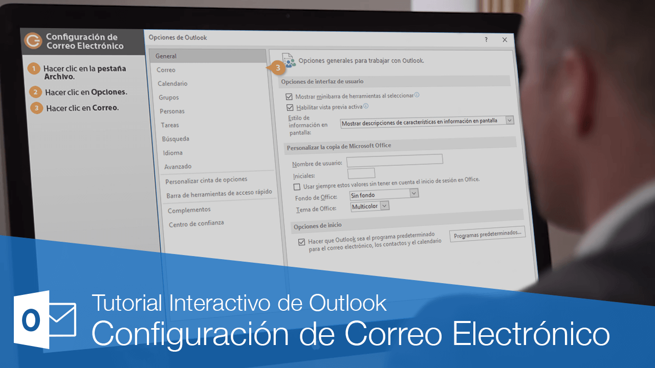 Configuración de Correo Electrónico