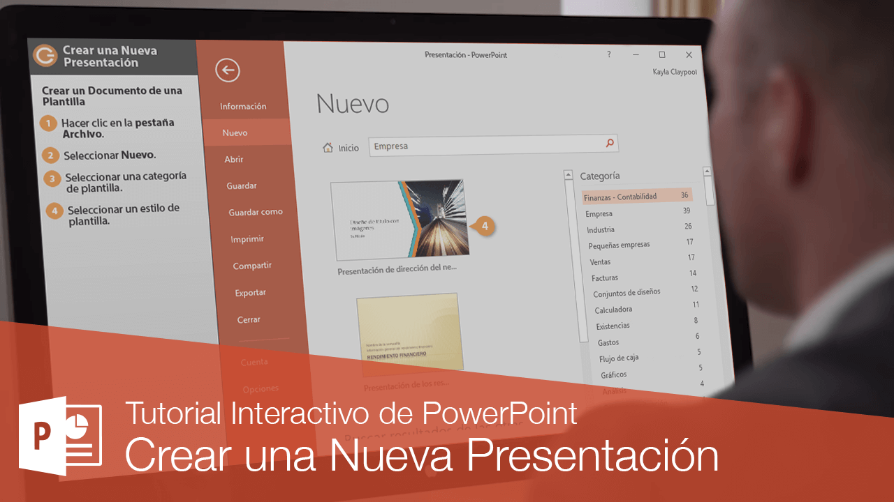 Crear una Nueva Presentación