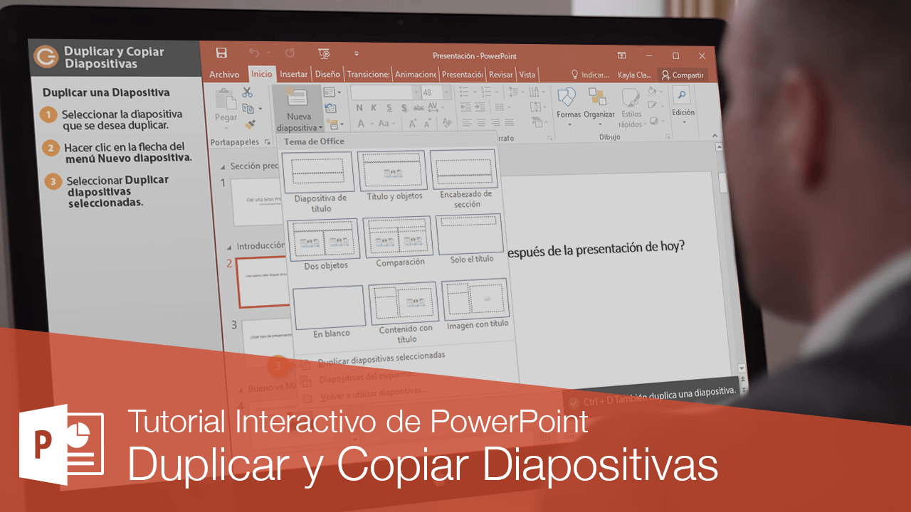 Duplicar y Copiar Diapositivas