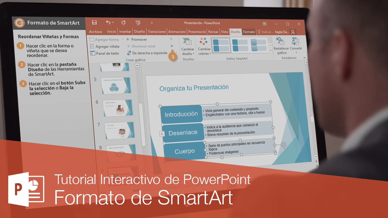 Formato de SmartArt